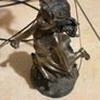 bronze lamp Image 6
