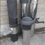 4m Stove Flue System  Twin Wall Insulated Stainless Steel and Fittings Image 4