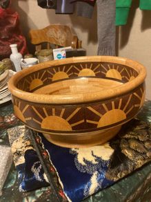handmade large bowl free postage