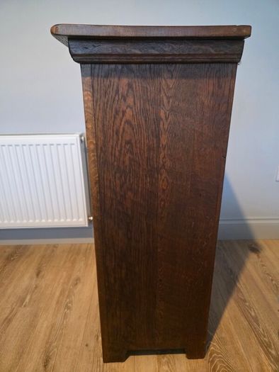 Mid-Century Solid Oak Cabinet