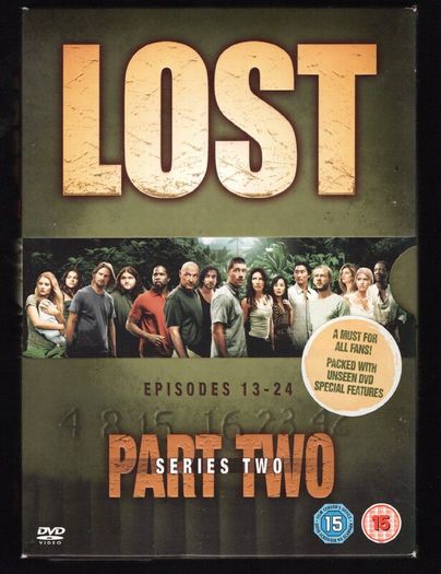 Lost Season Two Part Two DVD Television Series