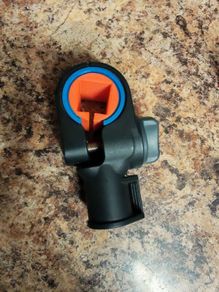 Preston Innovations Compatible Offbox Adapters - 30mm Round (Blue)
