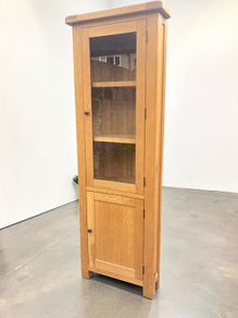 Bookcase - Corner Bookcase - Oak