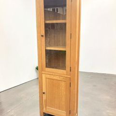 Bookcase - Corner Bookcase - Oak