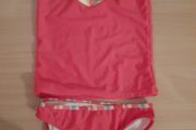 Girls swimsuit set, size 146-152