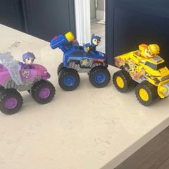 Paw Patrol Rescue Wheels Chase, Rubble and Roxy