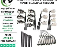 Callaway Rogue ST Max Irons / 5-Pw-Sw / Tensei Blue Av 65 Regular