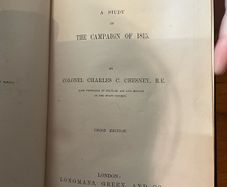 1874 Waterloo lectures book