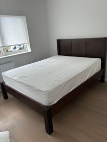 Solid Wood King Size Bed