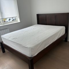 Solid Wood King Size Bed