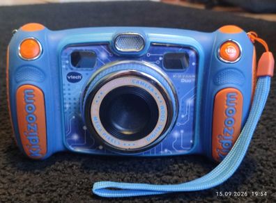 VTech KidiZoom Duo 5.0 Kids Digital Camera with Manual Excellent Condition