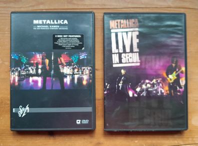 2 Metallica Live DVD's