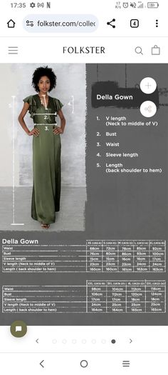 Folkster olive dress size S