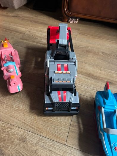 paw patrol vehicles never used