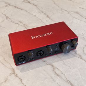 Focusrite Scarlett 2i2 3rd Gen USB Audio Interface