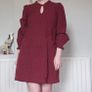 FatFace Red Mini Dress - 6-8 Image 4
