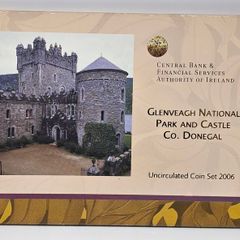 Ireland 2006 Beautiful Uncirculated Euro Coin Set Glenveagh National Park and Castle Co. Donegal