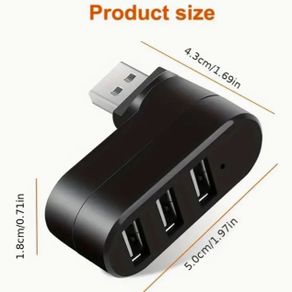 PC/Laptop USB Hub / Rotate Splitter / New.
