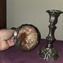 Pair of Silver Art Nouveau Candlestick Holders Image 5