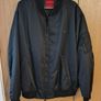 jacket HUGO Boss Men's Byler Bomber Jacket Size XL  Black Image 2