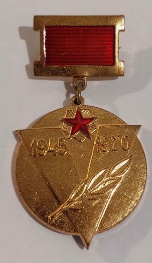 Soviet WW2 War Veteran Badges
