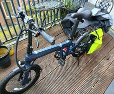 Kuma Folding E Bike in mint condition. Foot pump and bike lock also included