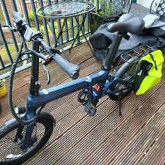 Kuma Folding E Bike in mint condition. Foot pump also included