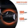 5-8KW Diesel Heater, 12V/24V All in One Diesel Air Heater, Bluetooth APP Control, Remote Control and Display Screen, CO Alarm, Fast Heating Horizontal Portable Diesel Heater for Vehicles, Garage Image 3
