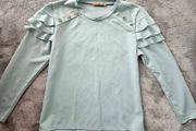 turquoise top size M-L