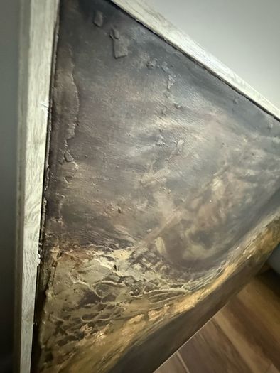 Textured & Gold Art Piece