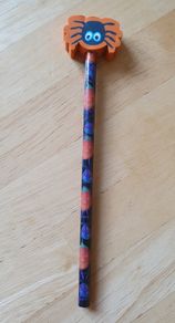 New - A Halloween Spider Pencil
