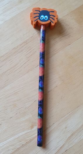 New - A Halloween Spider Pencil