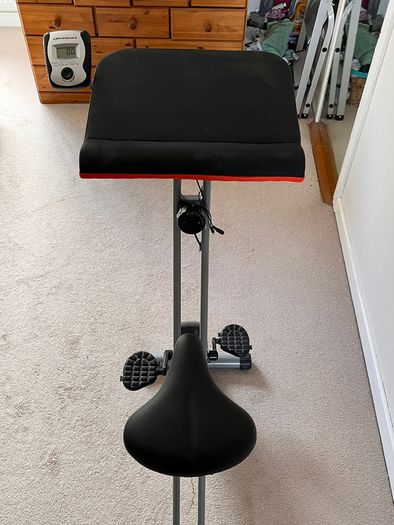 Foldable Ultrasport F-Bike with Laptop Stand
