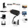 Male to Female HDMI-compatible to VGA Adapter HD 1080P Audio Cable Converter For PC Laptop TV Box Computer Display Projector Image 10