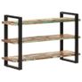 Sideboard with 3 Shelves 120x40x75 cm Solid Reclaimed Wood Image 2