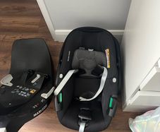 Car seat and base and base fix