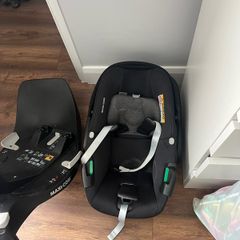 Car seat and base and base fix
