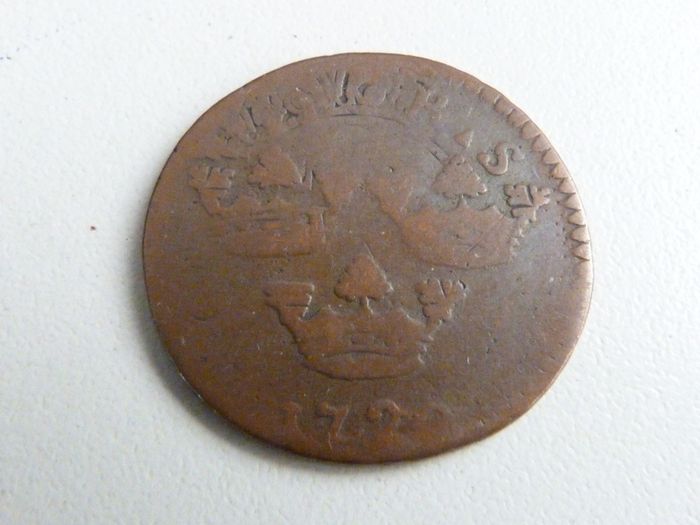 Very old Swedish coin