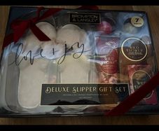 Brompton & Langley slipper gift set