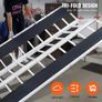 Tri-Fold Loading Ramp, 2160 x 1375 mm, Non-Slip Aluminum Trailer Ramp with Compact Design, Easy Storage, 680.4 kg Load Capacity Image 5