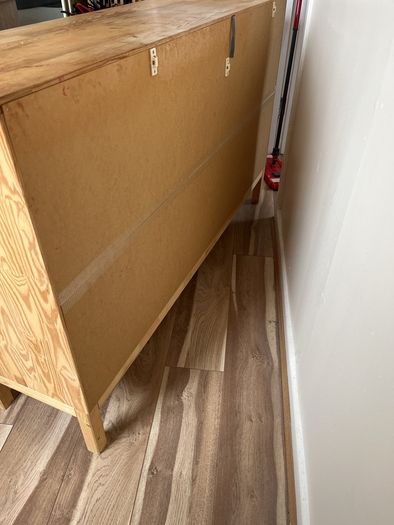 Very Strong + solid Pine ikea Tarbe 6 drawer unit