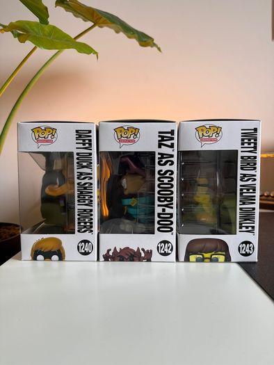 Funko Pop Warner Bros 100 Scooby-Doo x Looney Tunes Set