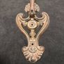 Vintage NICE  8 1/4 x 4 7/16 Large Cast Iron Door Knocker No Cracks Image 2