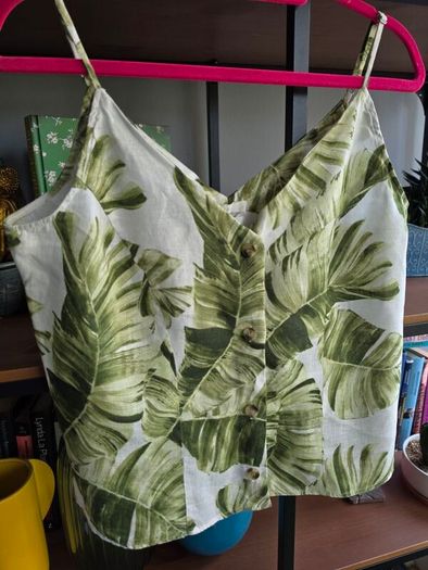 H&M linen top