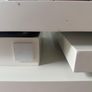 White Kave Home Large Coffee Table (Expandable) Image 6