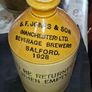 2 Antique Stoneware flagons Large is Dublin, S.F. Jones & Son Manchester PRICE IS FOR 1 ONLY, Postage Available or Collection, Image 2
