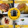 Slow Cooker | Removable Easy-Clean Ceramic Bowl | 1.8 L Small Slow Cooker (Serves 1-2 People) | Energy Efficient | Black Image 5