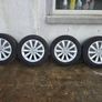 Genuine Audi 16" Alloy Wheels & Yokohama Advan dB V553 Tyres (205/55/R16) Image 2