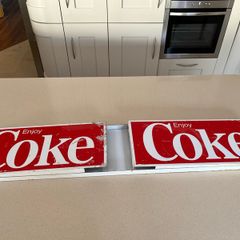 Coke Coca Cola Sign Metal