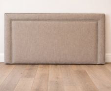 Standard Double Headboard  - Natural Fabric